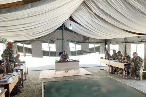 Azərbaycan Ordusunda briqada komanda-qərargah təlimi keçirilir – FOTO
