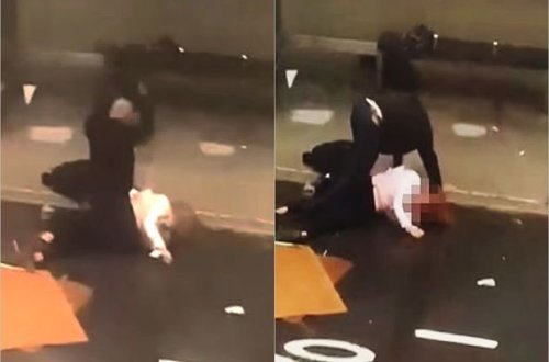 Qısqanc kişi insanların gözü qarşısında arvadını döyə-döyə öldürdü - VİDEO