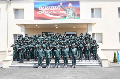 На границе с Арменией начала действовать еще одна воинская часть АР - ФОТО