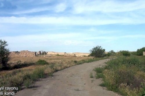 Кадры из села Шахвелли Джебраильского района - ВИДЕО