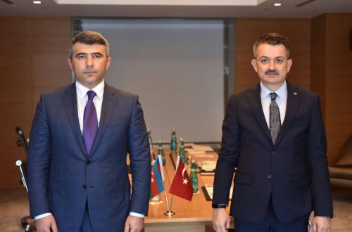 Kənd təsərrüfatı naziri İnam Kərimov İzmirdə 16-cı Beynəlxalq Kənd Təsərrüfatı və Heyvandarlıq Sərgisinin açılış mərasimində iştirak edib