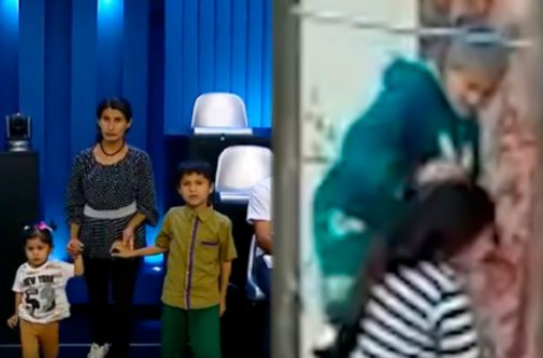 Qayınanası tərəfindən döyülən gəlin: 