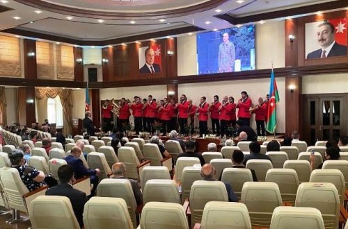 Nəsimi rayon İcra Hakimiyyətində “Nəsimi rayon Şəhidləri” sənədli filminin təqdimatı olub