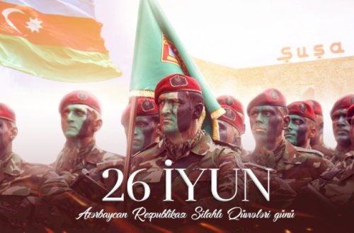 Azərbaycan Silahlı Qüvvələrinin yaranmasından 103 il ötür