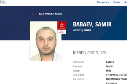 Rusiya 35 yaşlı azərbaycanlını “İnterpol“un axtarışına verdi