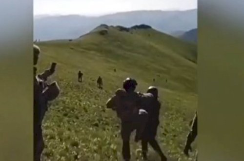 Əsgərlərimiz erməni hərbçiləri döyüb ərazimizdən qovdular - VİDEO