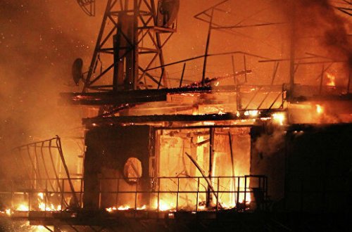 Rusiyalı gənc buraxılmadığı gecə klubunu yandırdı – VİDEO