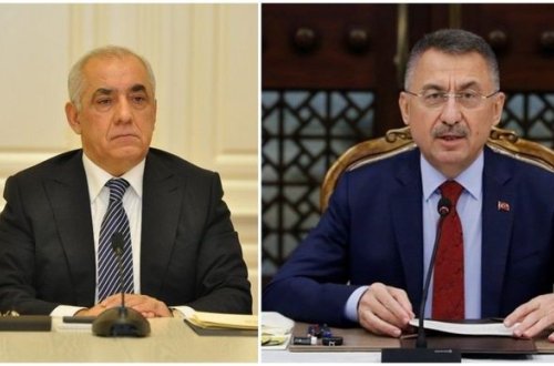 Əli Əsədov Türkiyənin vitse-prezidentini təbrik etdi