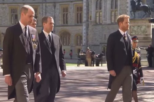 Уильям и Гарри устроили безобразную ссору на похоронах принца Филиппа