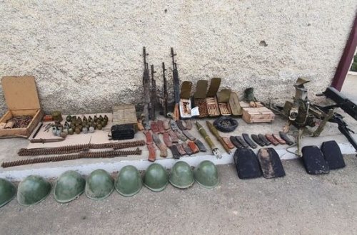 Xocavənddə silah arsenalı aşkar edilib