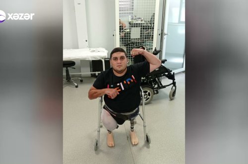 Qazimiz 9 aydan sonra ayaq üstə (VİDEO)