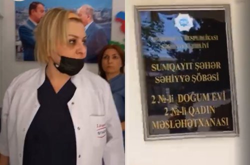 Sumqayıtda həkimlə vətəndaş arasında vaksinasiya qalmaqalı - AÇIQLAMA + VİDEO