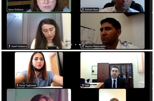 “Uşaqların zərərli informasiyadan qorunması haqqında” Qanunun icrasından irəli gələn məsələlərin müzakirəsi məqsədilə Ekspert Şurasının üzvləri ilə görüş keçirildi