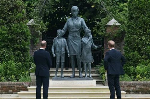 Şahzadə Diananın heykəlinin açılışı olub – FOTO