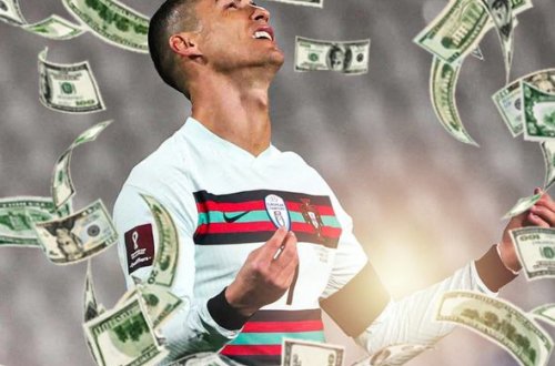 Стала известна сумма, которую получает Роналду за один пост в Instagram