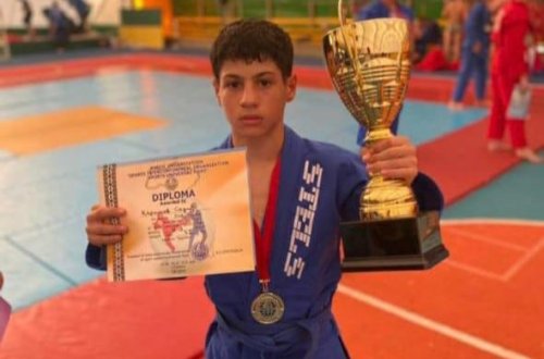 Naxçıvan idmançısı Sadiq Kərimov dünya kubokunun qalibi olub - FOTOLAR 