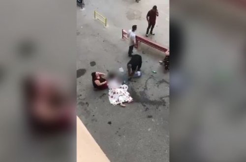 Bakıda gənc qız paltar asarkən çoxmərtəbəli binadan yıxılaraq ölüb - VİDEO