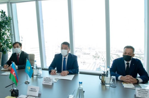 Qazaxıstan şirkətləri azad edilmiş ərazilərimizin bərpasında iştirakda maraqlıdır