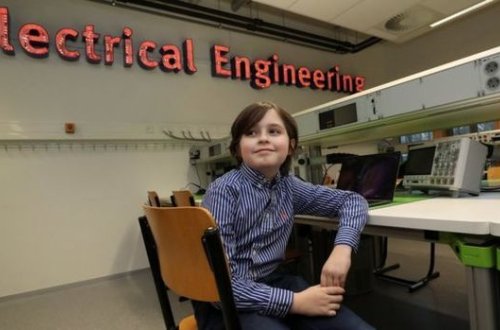 Belçikada 11 yaşlı uşaq universitet məzunu olub