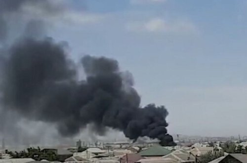 SON DƏQİQƏ: Bakıda yanğın - VİDEO