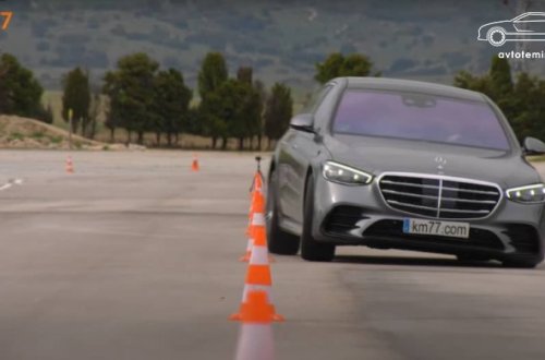 Yeni nəsil Mercedes-Benz S-Class “sığır testini” keçə bilməyib - VİDEO