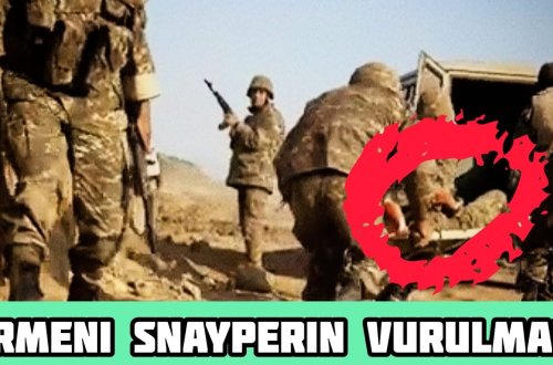 Vətən Müharibəsindən şok video yayıldı: Erməni snayperləri belə məhv edilib 