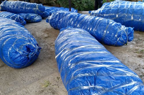 Azərbaycanda kişi tonlarla narkotiklə tutuldu - FOTO/VİDEO