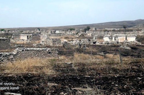 İşğaldan azad edilmiş Dağ Maşanlı kəndindən görüntülər - VİDEO