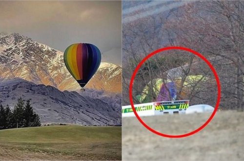 В Новой Зеландии воздушный шар упал на дом, пострадали 11 человек