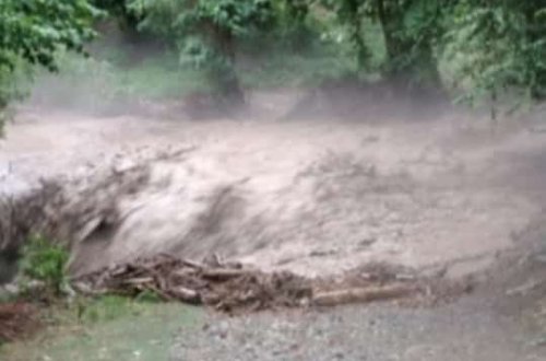 Tovuzun bu kəndini sel basdı,əhali çətin duruma düşdü- FOTO (ÖZƏL) 