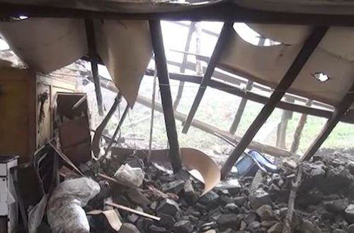 Sel Goranboyun Moruqlu kəndinə ciddi ziyan vurub - VİDEO