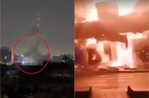 В Тегеране прогремел мощный взрыв - ФОТО/ВИДЕО