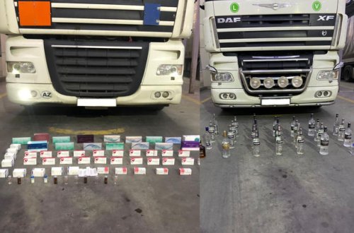 Ölkəyə qanunsuz gətirilən tibbi preparatlar və içkilər müsadirə edildi