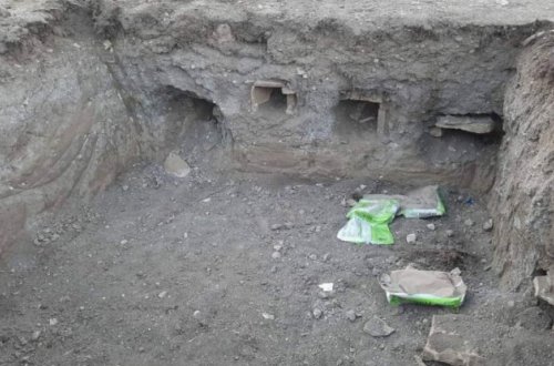 Qubada qədim qəbirlər aşkarlanıb - FOTO