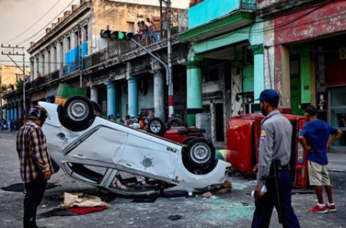 На Кубе ввели чрезвычайное положение на фоне массовых протестов