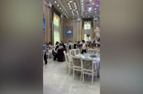 SON DƏQİQƏ! Bakıda toyda şok anlar: Xeyli sayda adam saxlanıldı - ANBAAN VİDEO