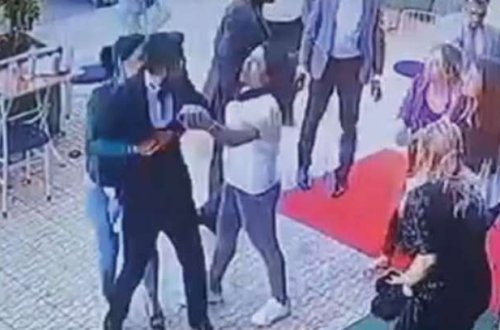 Bəyin dostunu gəlinin bacısı ilə tutdular - Toy günü rəzalət yaşandı / VİDEO