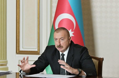Prezident: “Azərbaycan beynəlxalq səylərin səfərbər edilməsi üçün təşəbbüslərlə çıxış edib”