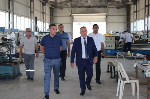 Mingəçevir Dövlət Universitetinin bir qrup əməkdaşı Zəyəm Texnologiyalar Parkını ziyarət edib