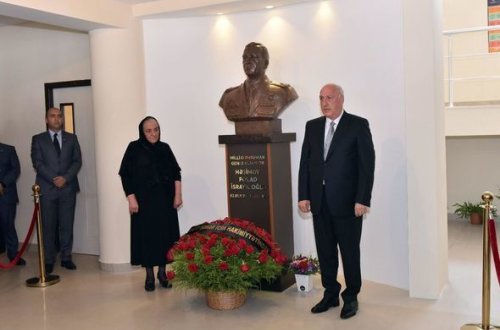 Polad Həşimovun xatirə muzeyi və büstünün açılışı olub - FOTO/VİDEO