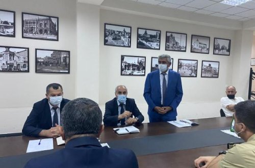Nəsimi rayonunda yanğın təhlükəsizliyinin gücləndirilməsi ilə bağlı iclas keçirilib