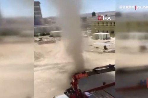 Türkiyədə anidən yaranan hava burulğanı görənləri qorxutdu – VİDEO