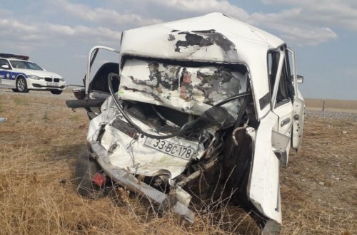 Saatlıda baş verən qəzada sürücü ölüb