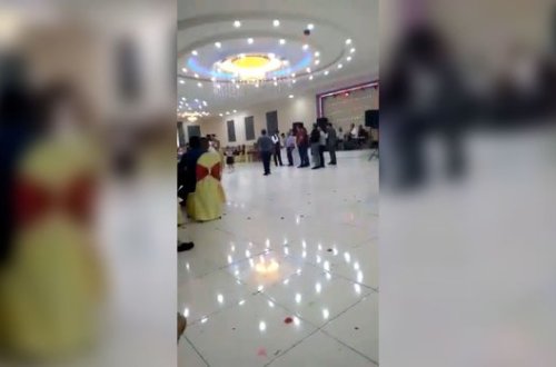 Daha bir şadlıq sarayı qaydaları pozdu – VİDEO