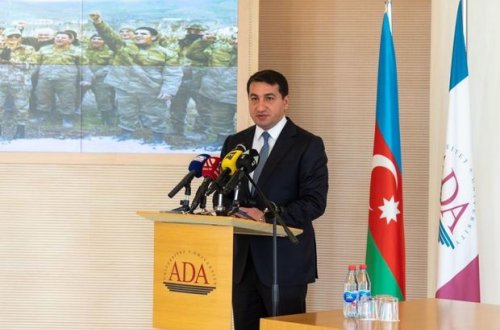 XİN və ADA Universitetinin birgə təşkilatçılığı ilə ilk “Diplomatiya həftəsi” keçirilib - FOTO