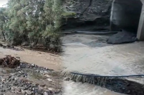 Lerikdə sel səkkiz kəndi qazsız qoydu - VİDEO