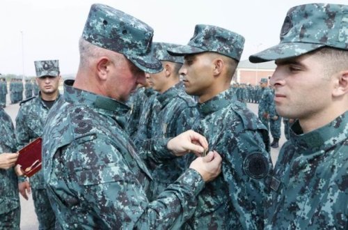 Vətən müharibəsinin iştirak­çısı olmuş bir qrup sərhədçi ehtiyata buraxıldı - FOTO