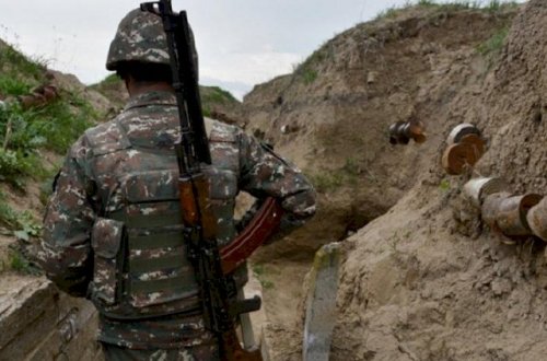 Xocavənddə erməni hərbçi özünü GÜLLƏLƏDİ