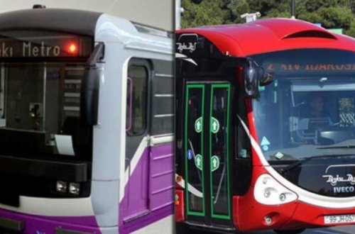 Sabahdan ictimai nəqliyyatın fəaliyyəti bərpa olunur