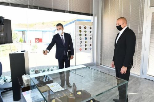 İlham Əliyev “Çovdar” İnteqrəolunmuş Regional Emal Sahəsinin fəaliyyəti ilə tanış olub - YENİLƏNİB